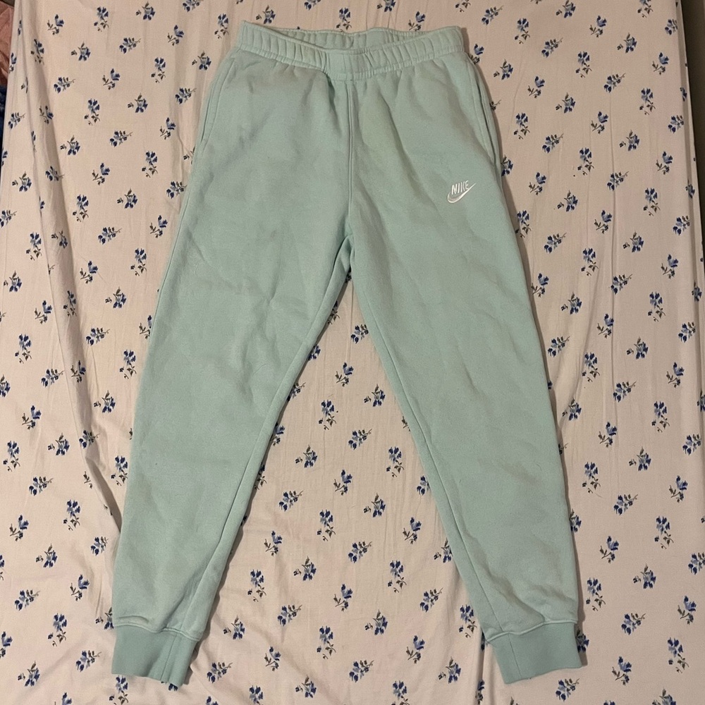 Womens Soft Mint Nike Sweatpants